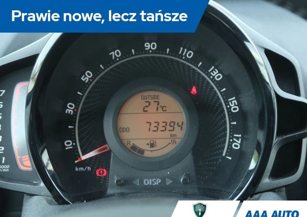 Toyota Aygo cena 42000 przebieg: 73394, rok produkcji 2021 z Tłuszcz małe 172